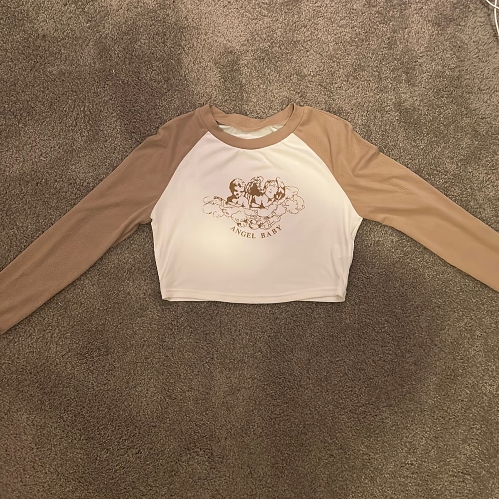 Soft cropped tee from Shein not worn